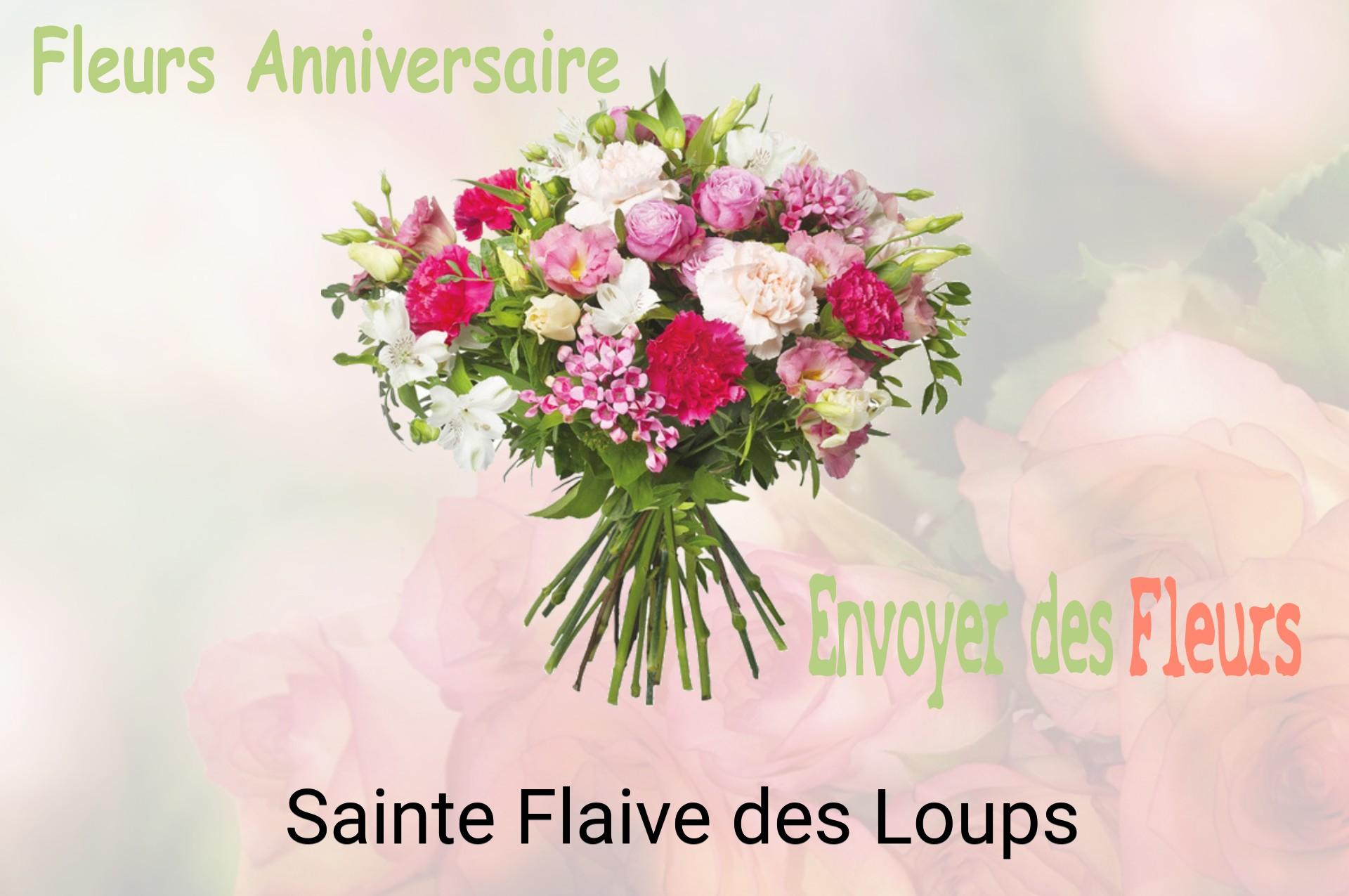 Bouquet de fleurs d’anniversaire livré à Sainte-Flaive-des-Loups