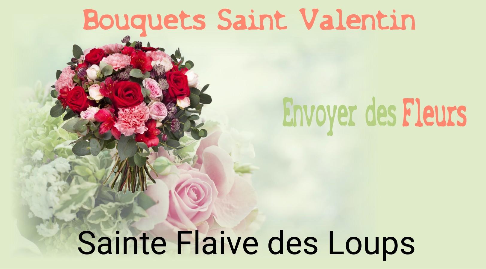 Roses de Saint-Valentin livrées à Sainte-Flaive-des-Loups